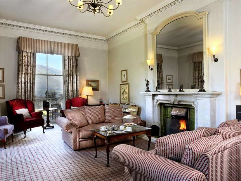 A traditional room at the Macdonald Leeming House in Cumbria